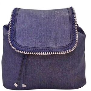 Stylish Blue Backpack for Women‎